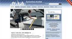 Desktop Screenshot of barrierefreie-mobilitaet.de